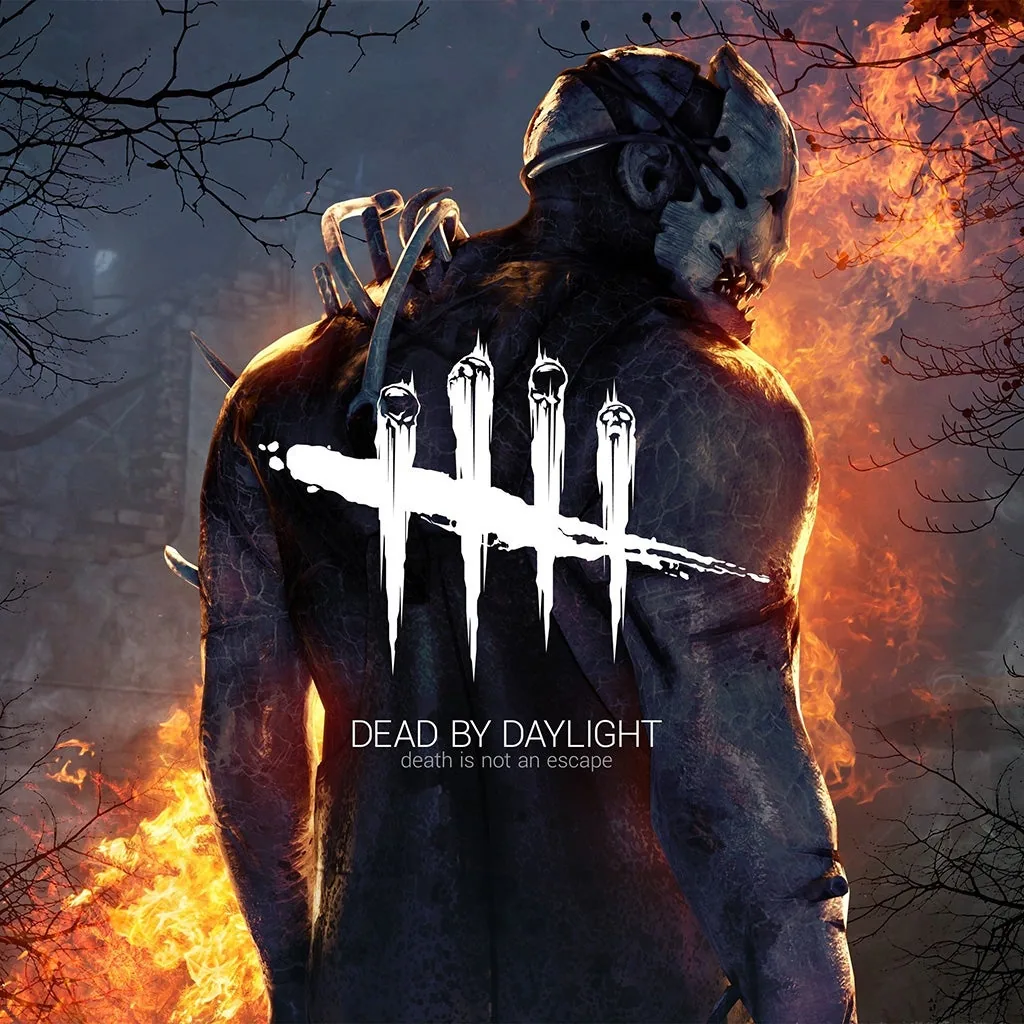 Dead by Daylight key art from IGN — killer and survivor trial