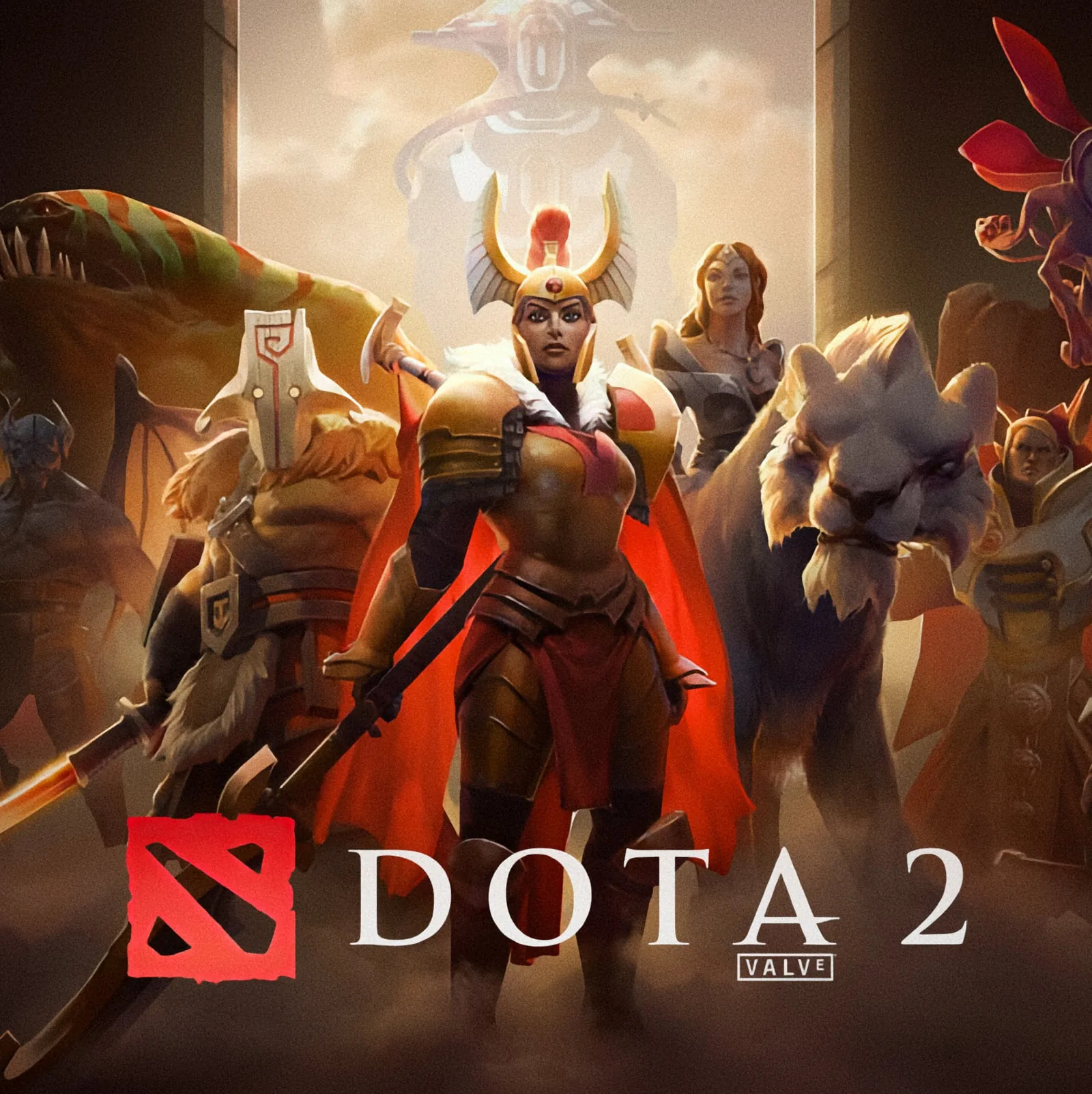 Dota 2 key art from IGN